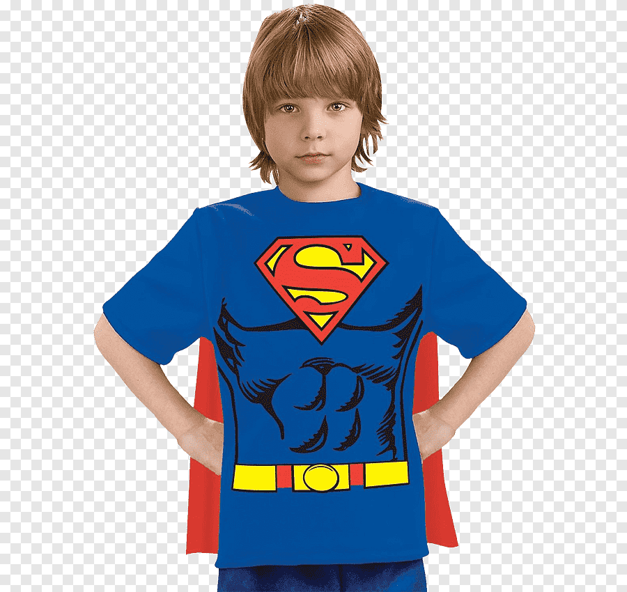 kostym superboy barn