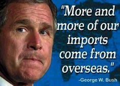 George Bush idiot