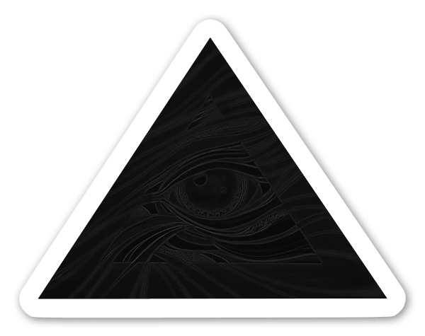 bild svart trekant