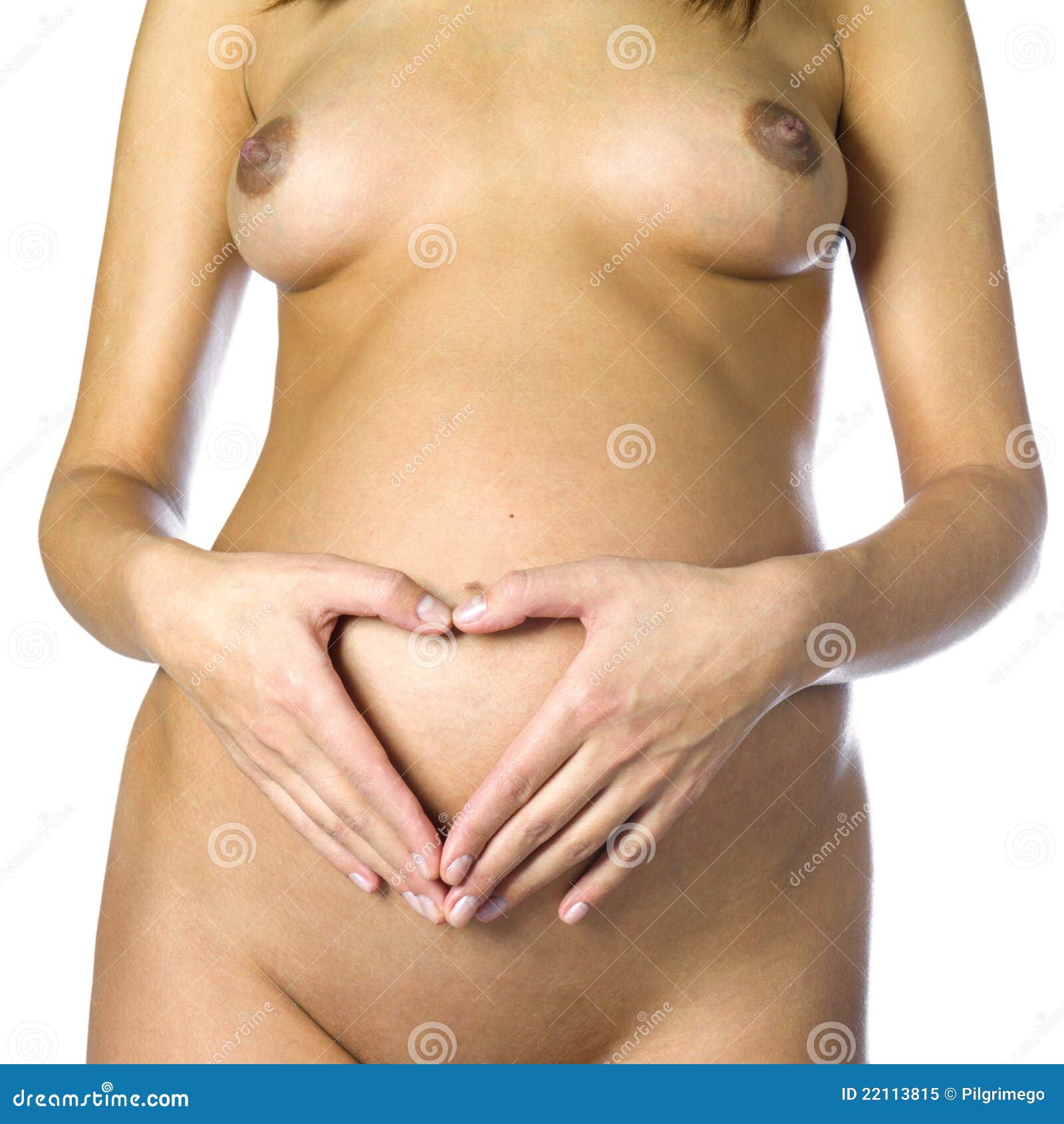 naken kvinna enorm gravid