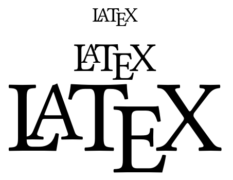 i latex logotyp