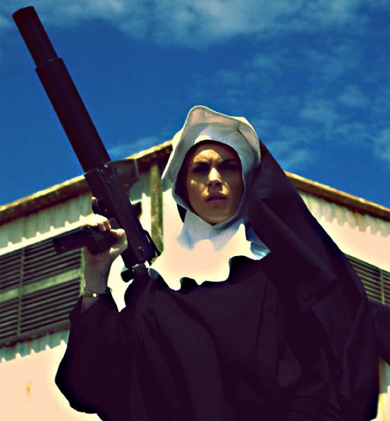med vapen nunnor