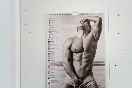 kalender nakna män