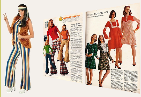 nakna kvinnor 1970-talets
