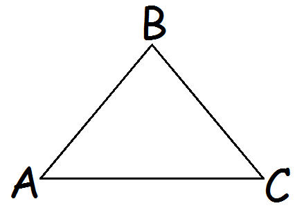 trekant bild är