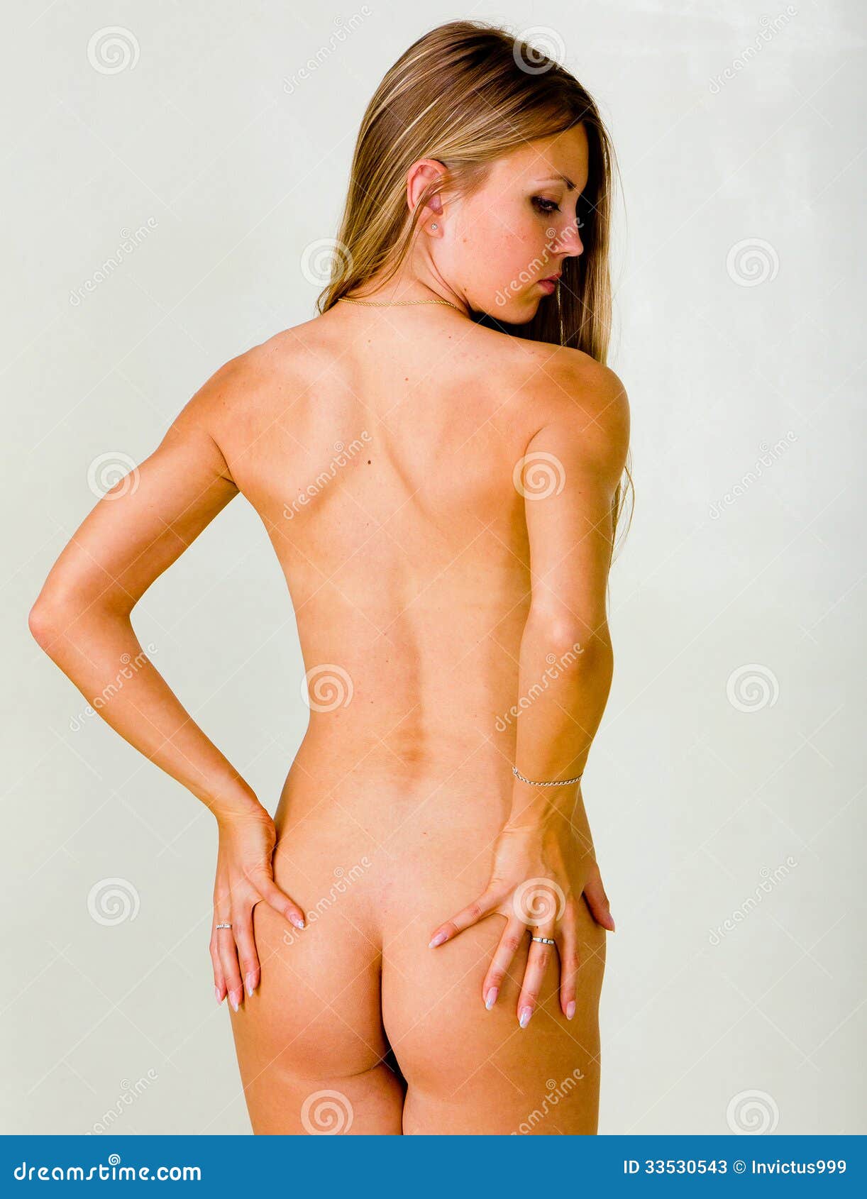 kvinnlig modell naken