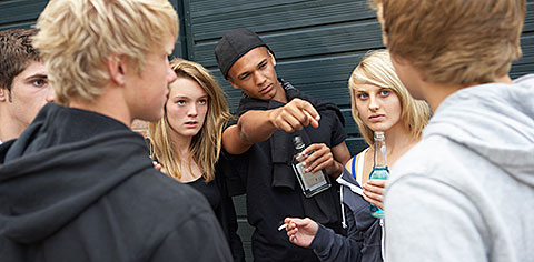tonåringar narkotika och