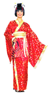kostym geisha vuxen