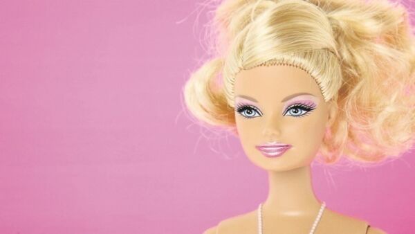 blond tappning barbie