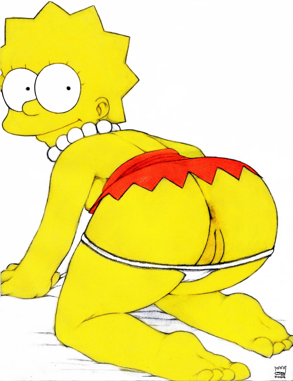 Simpson naken Lisa