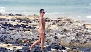 naken män strand
