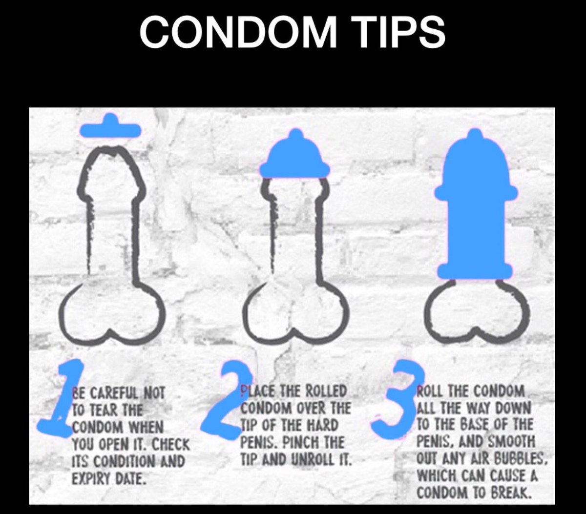 dicks comdoms on